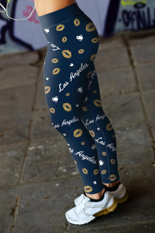 Image of LA Lovin Kisses FB Leggings