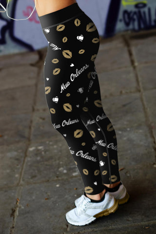 Image of NO Lovin Kisses FB Leggings
