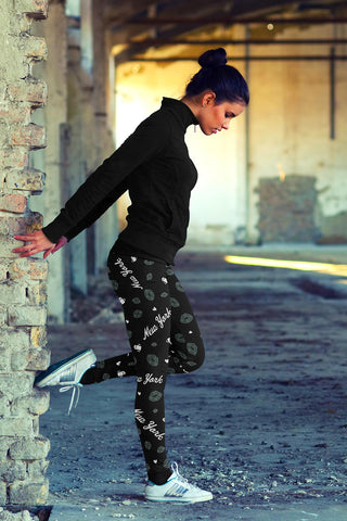 Image of NY JET Lovin Kisses FB Leggings