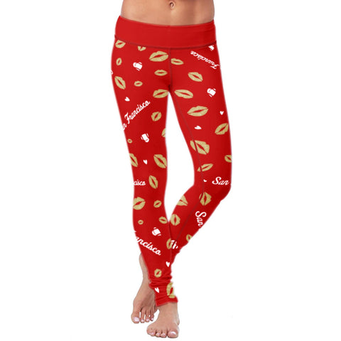 Image of SF Lovin Kisses FB Leggings