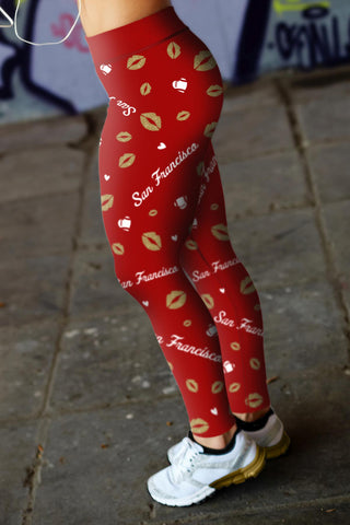Image of SF Lovin Kisses FB Leggings