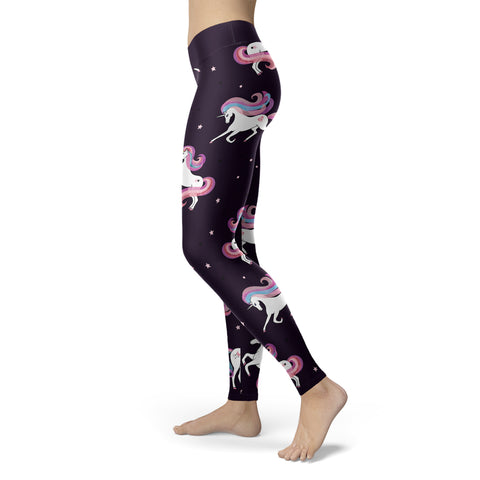 Image of Stars and Unicorns Leggings