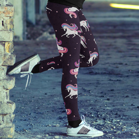 Image of Stars and Unicorns Leggings