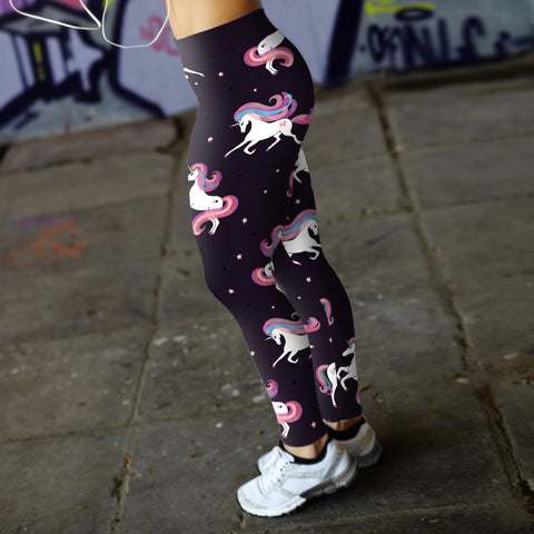 Image of Stars and Unicorns Leggings