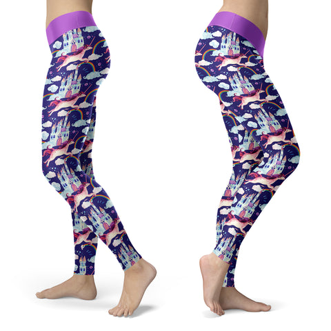 Image of Unicorn Fairy Tale Leggings