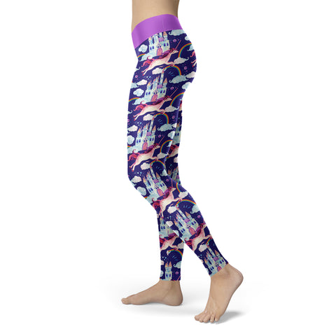Image of Unicorn Fairy Tale Leggings