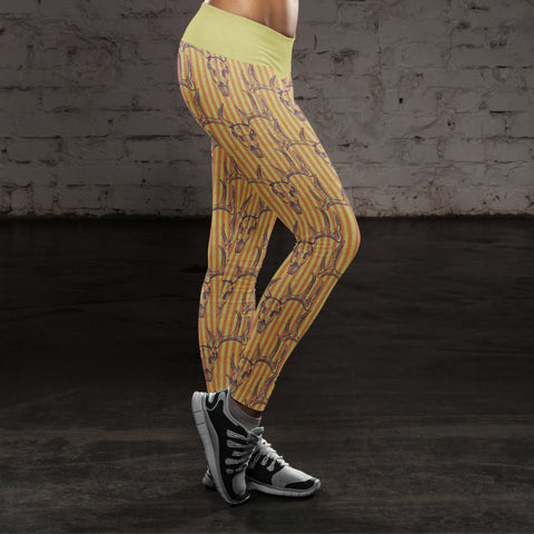 Image of Hunting Leggings Deer Skull