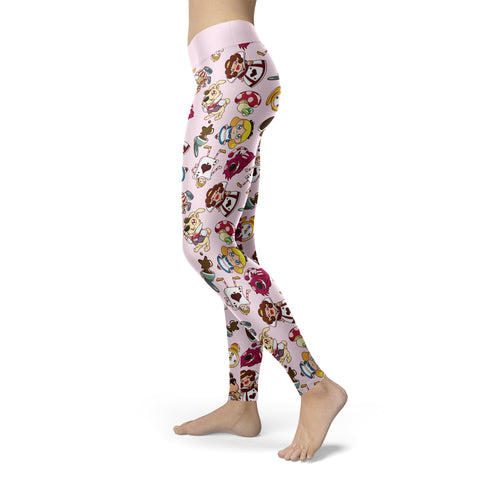 Image of Wonderland Leggings Light Pink