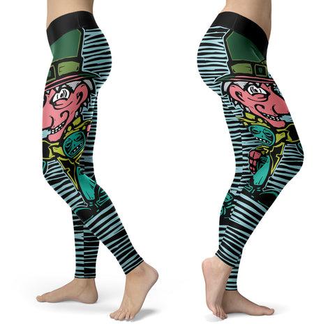 Image of Wonderland Leggings We're All Mad!