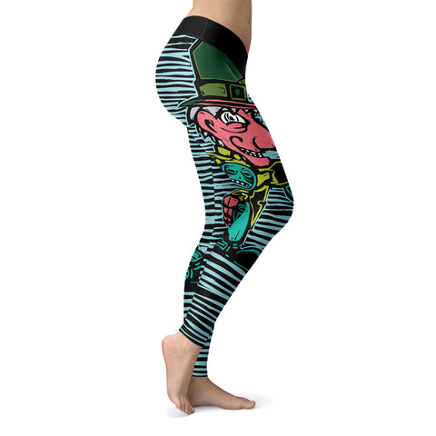 Image of Wonderland Leggings We're All Mad!