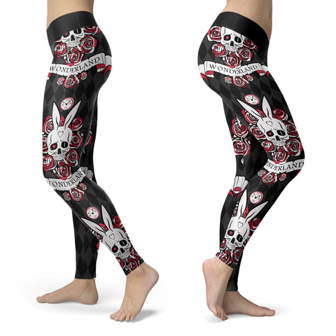 Image of Wonderland Skull and Rabbit Ears