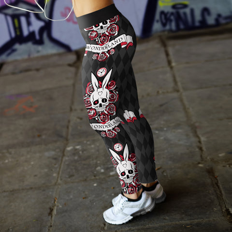 Image of Wonderland Skull and Rabbit Ears