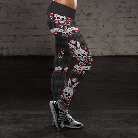 Image of Wonderland Skull and Rabbit Ears