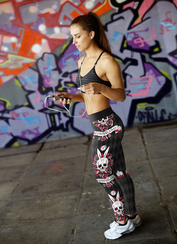 Image of Wonderland Skull and Rabbit Ears