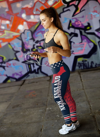 Image of NE Football Leggings