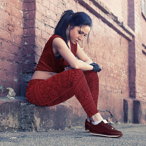 Image of Native Bird Red Pattern