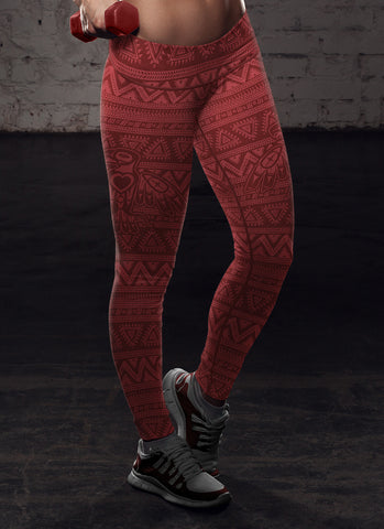 Image of Native Bird Red Pattern