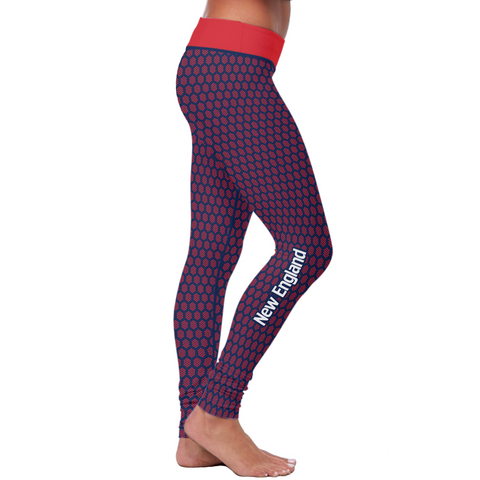 Image of New England Honeycomb Football Leggings