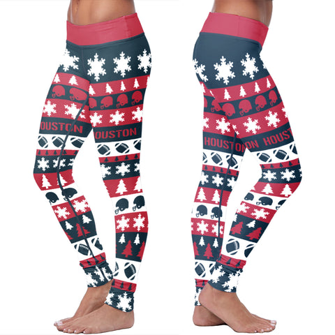 Image of HOU Christmas FB Leggings