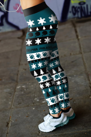 Image of PHI Christmas FB Leggings
