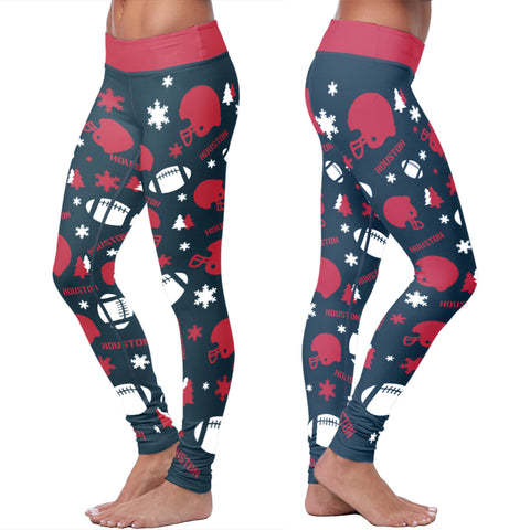 Image of HOU Christmas FB Leggings