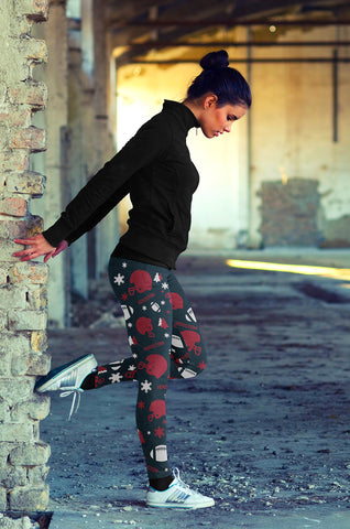 Image of HOU Christmas FB Leggings