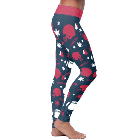 Image of HOU Christmas FB Leggings
