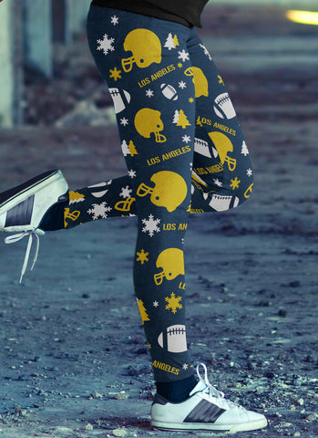 Image of LA CHAR Christmas FB Leggings