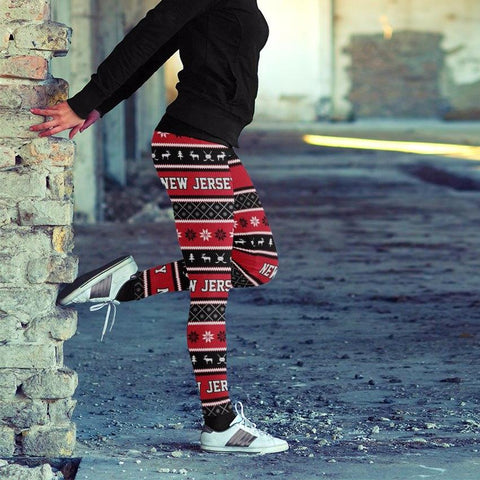 Image of NJ HOC Christmas Leggings