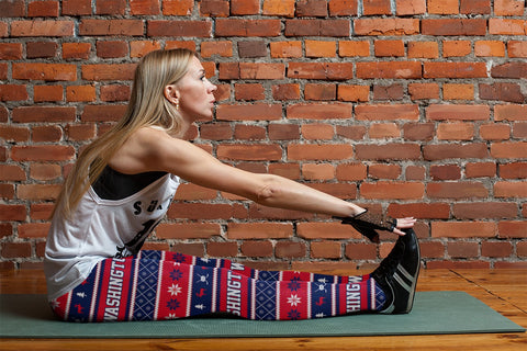 Image of WASH HOC Christmas Leggings