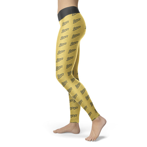 Image of Golden Beer Leggings