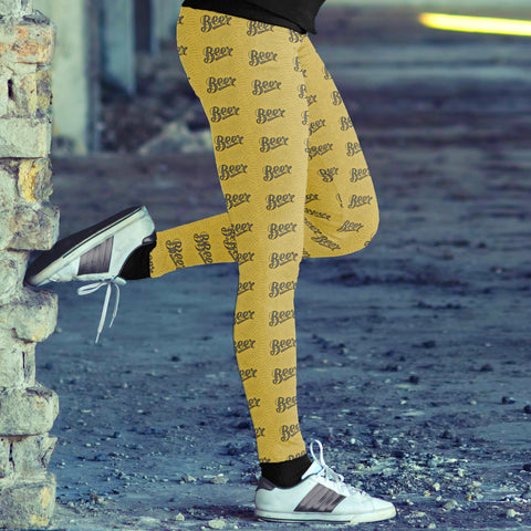 Image of Golden Beer Leggings