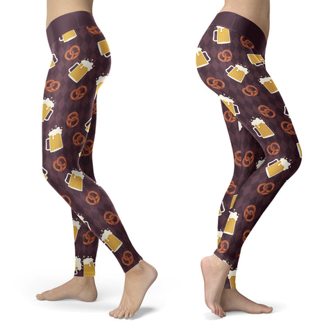 Image of Pretzels and Beer Leggings