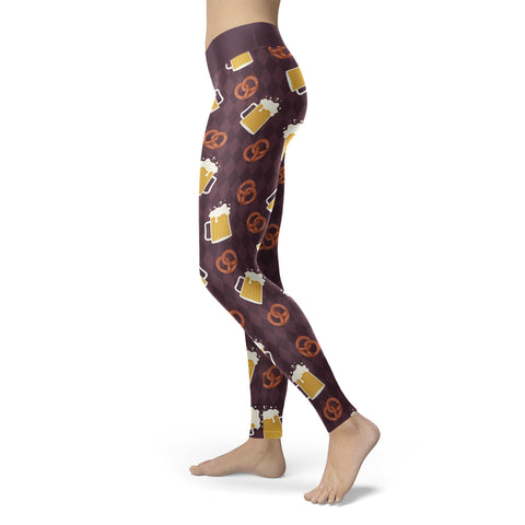 Image of Pretzels and Beer Leggings