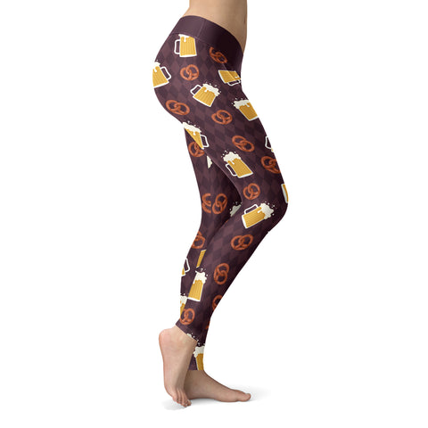 Image of Pretzels and Beer Leggings