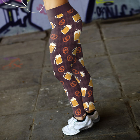 Image of Pretzels and Beer Leggings
