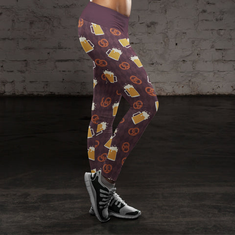 Image of Pretzels and Beer Leggings