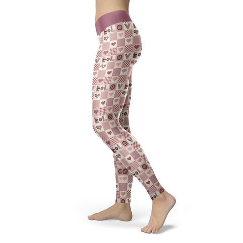 Image of Quilted Love Leggings
