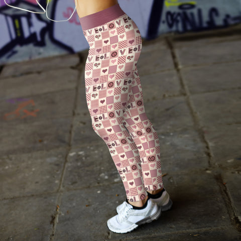 Image of Quilted Love Leggings