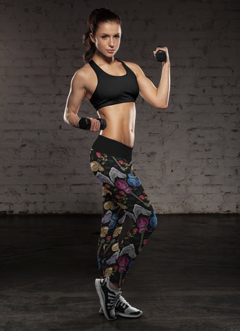Image of Rock and Roll Wings Leggings