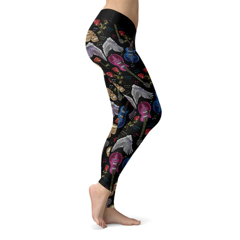 Image of Rock and Roll Wings Leggings