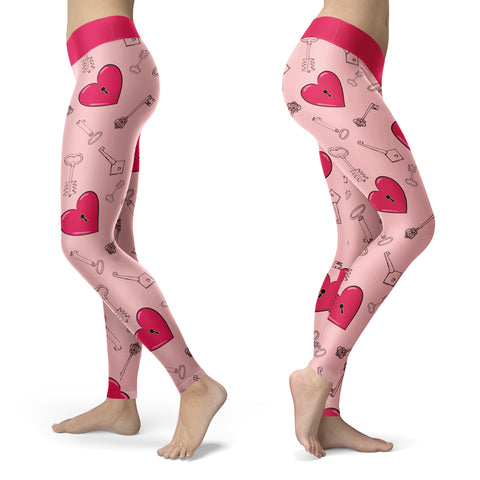 Image of Key to My Heart Leggings