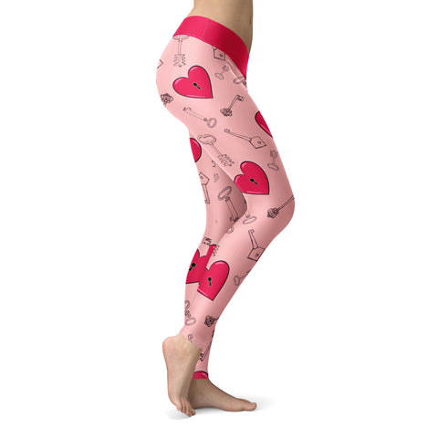 Image of Key to My Heart Leggings