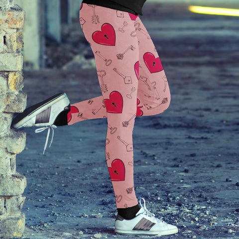 Image of Key to My Heart Leggings