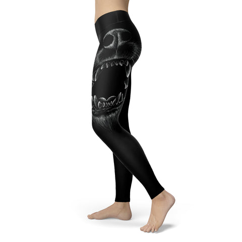 Image of Hunting Leggings Wolf Yoga Pants