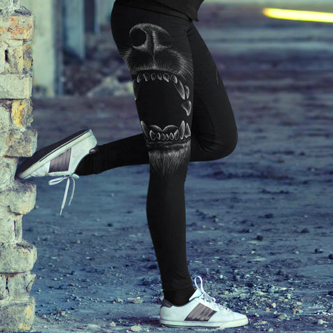 Image of Hunting Leggings Wolf Yoga Pants