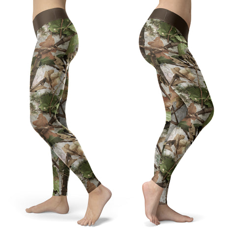 Image of Hunting Leggings Realistic Camo