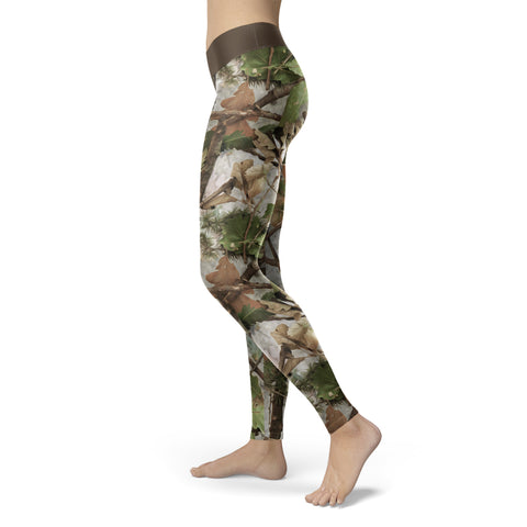 Image of Hunting Leggings Realistic Camo