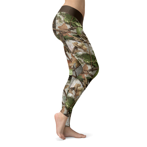Image of Hunting Leggings Realistic Camo