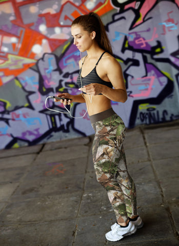 Image of Hunting Leggings Realistic Camo
